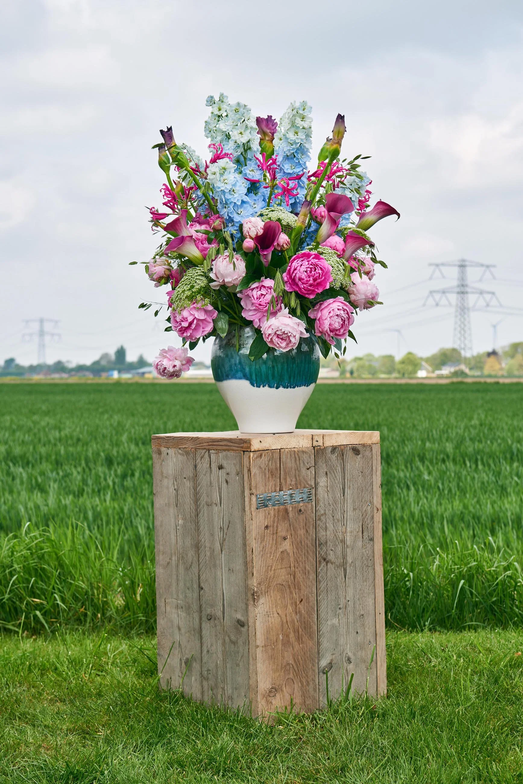  Bouquets made on location at Dutch flower growers 