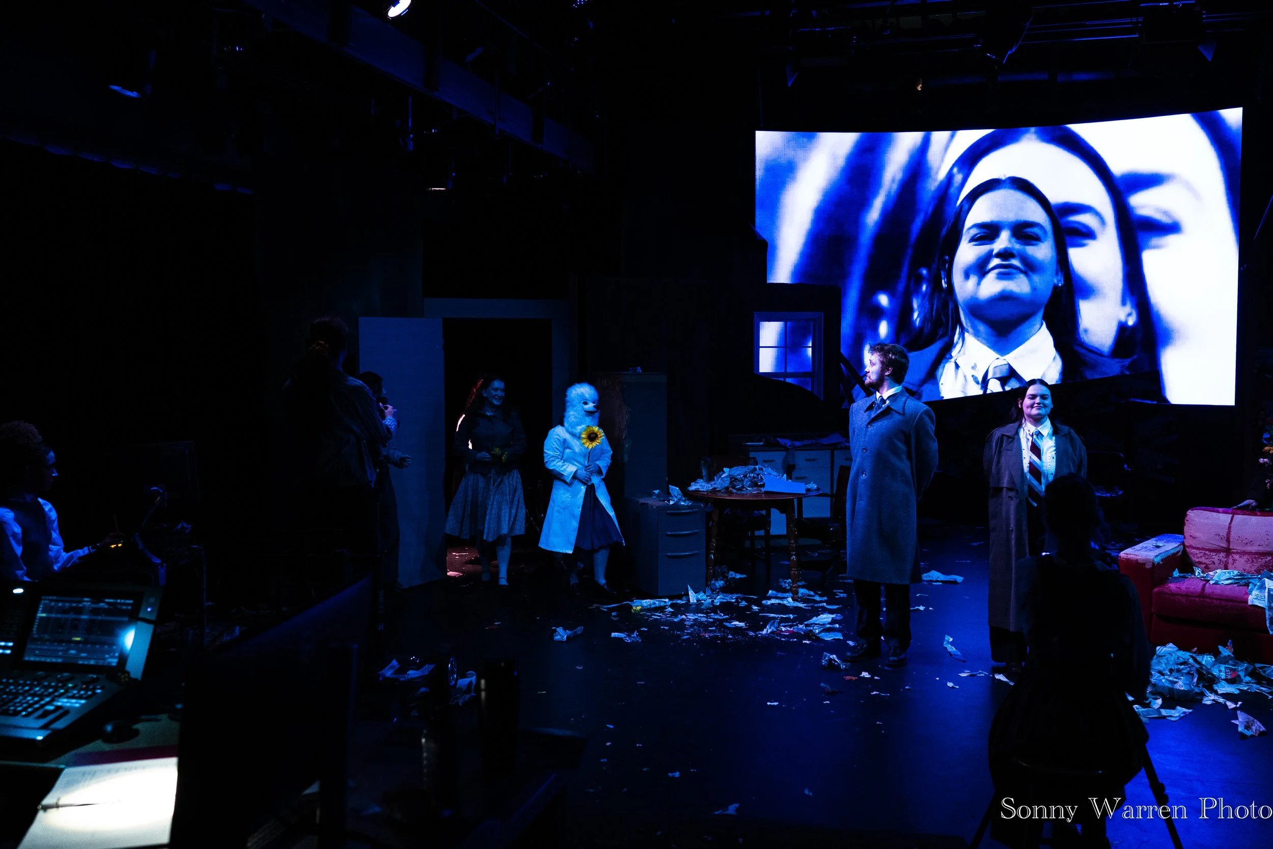  Fanshawe College Acting for Screen and Stage 2025  Directed and conceived by Eris Thomas  Set and Lighting - Craig Blackley  Costume Design -  Patricia Reilly  Stage Manager - Alina Subrt  Cast Year 2 Fanshawe College Acting for Screen and Stage  Pr