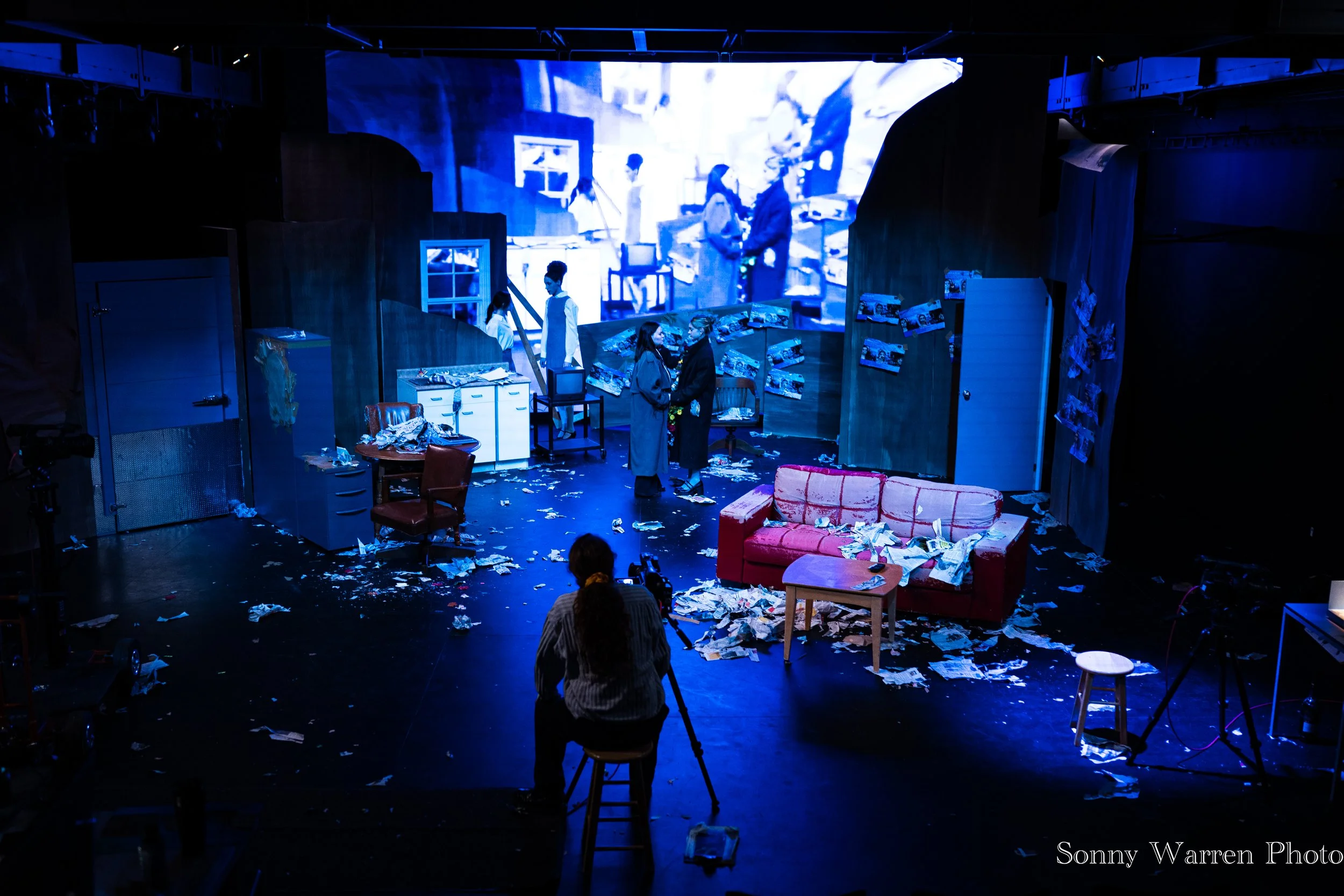  Fanshawe College Acting for Screen and Stage 2025  Directed and conceived by Eris Thomas  Set and Lighting - Craig Blackley  Costume Design -  Patricia Reilly  Stage Manager - Alina Subrt  Cast Year 2 Fanshawe College Acting for Screen and Stage  Pr