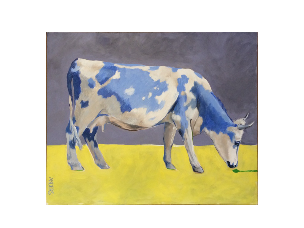 BLUE COW