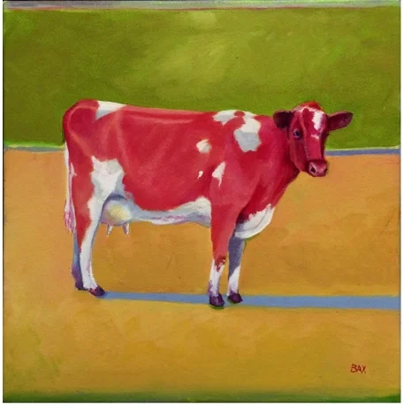 pink cow