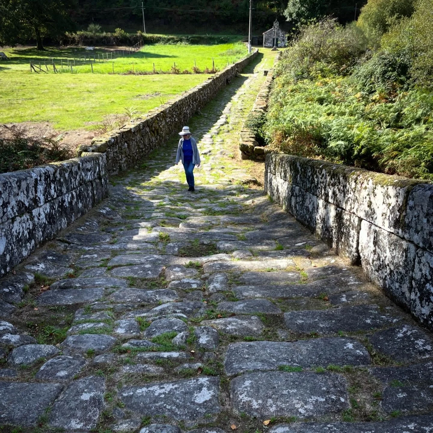 2,000 years later, this Roman road remains, where you can walk in the footsteps of history, up to and cross a bridge from the same era.  There is something magical about that. #NorthernSpain #history #Romanhistory #Romanarchaeology #Romanroad #histor