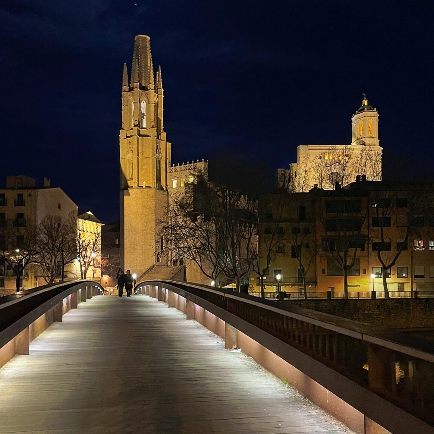 Bridge to the Past. Little did I know this footbridge would lead me to a new favorite city in Spain&hellip;one day in, and very impressed on all accounts: food, wine, history, local culture, archaeology, traditions, architecture&hellip; will return #