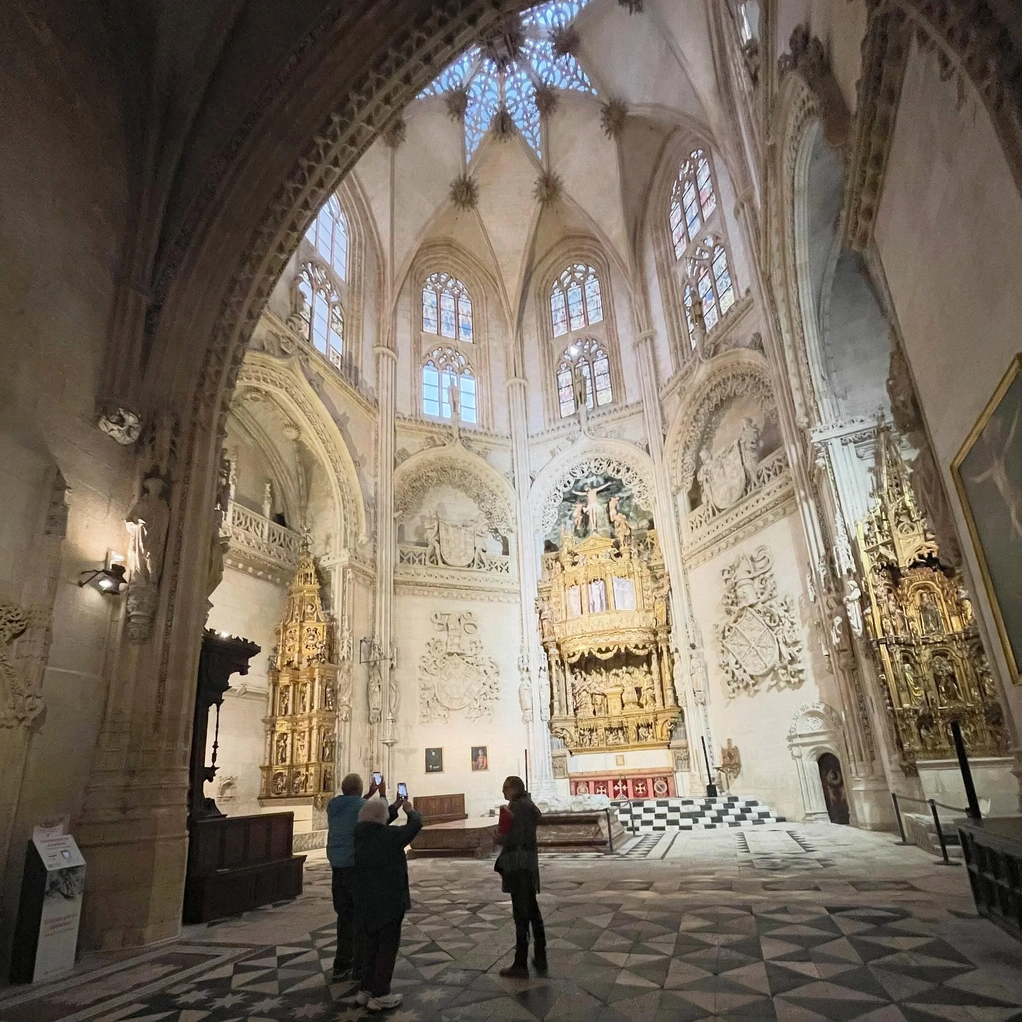 Private Chapel, Private Tour.  Some of Spain&rsquo;s best Gothic/Renaissance&hellip; all to our lonesomes.  #NorthernSpain #gothicarchitecture #gothicart #architecture #privatetour