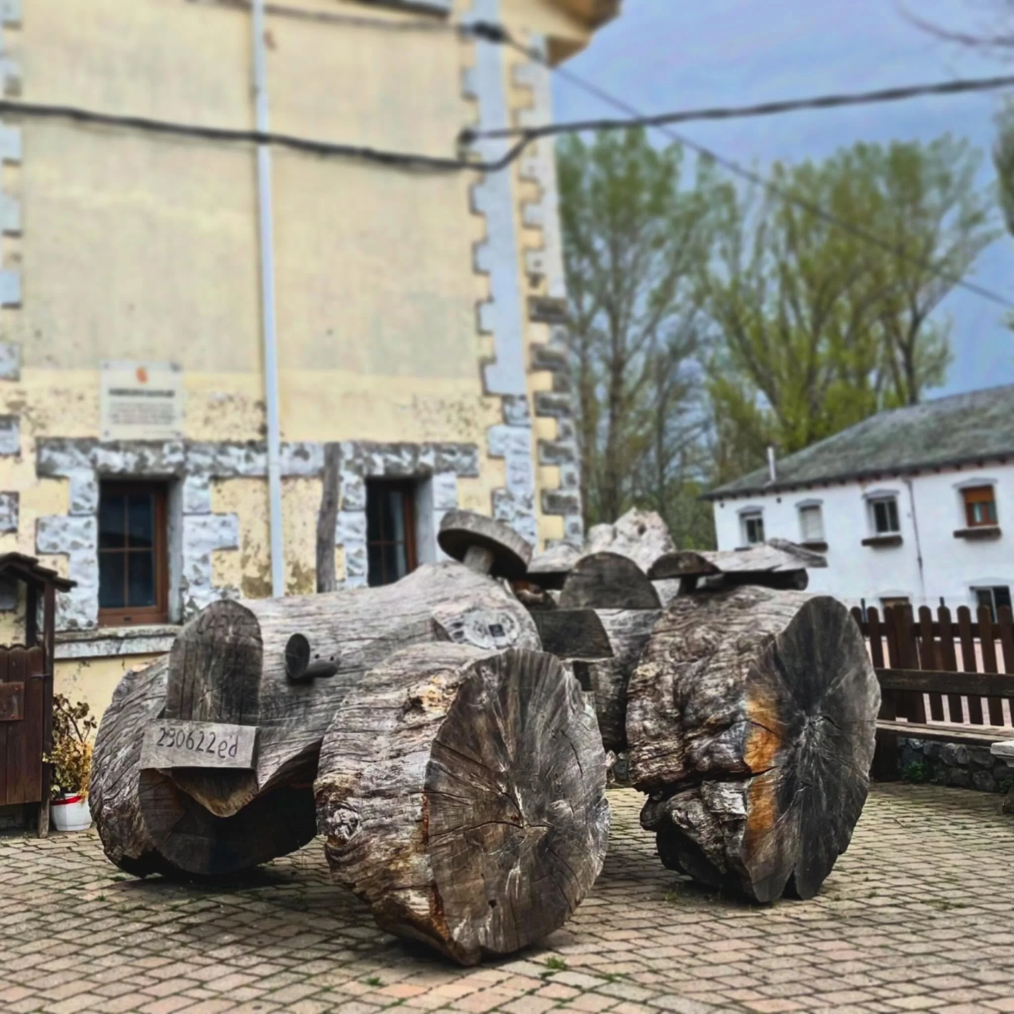 Rural Transportation.  Wooden car. #ruralSpain #rural #NorthernSpain #privatetour #customtours