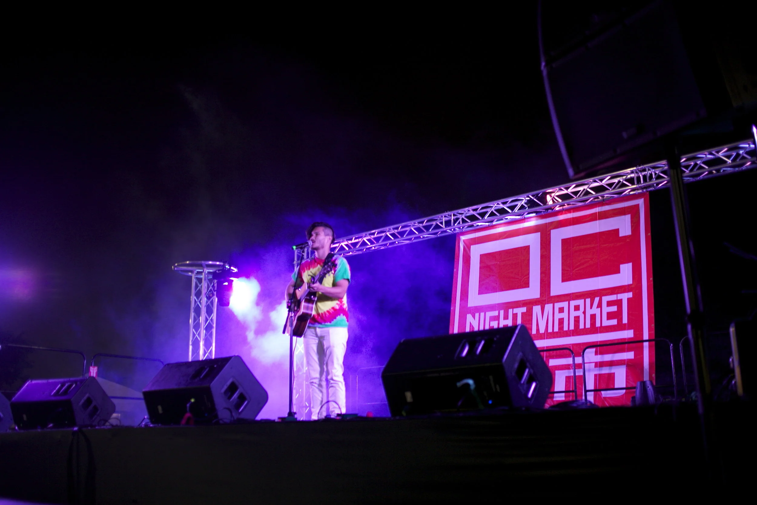 Live at the OC Night Market Festival
