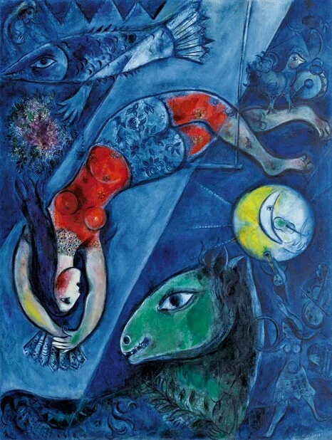 Marc Chagall "The Blue Circus"