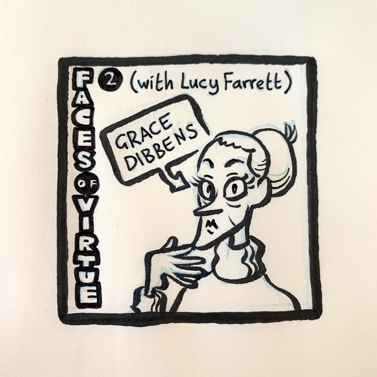 Faces of Virtue 2 (with Lucy Farrett) episode artwork