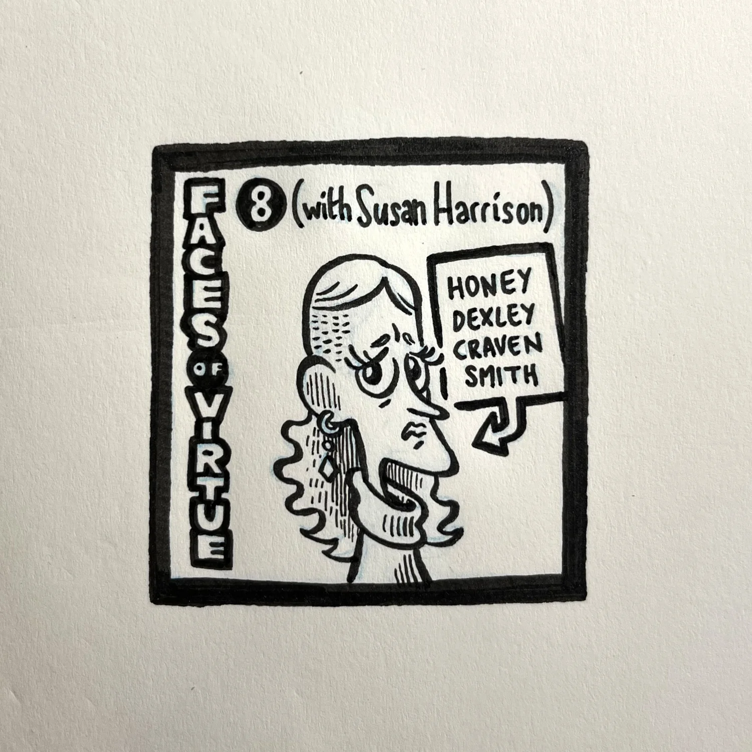 Faces of Virtue 8 (with Susan Harrison) episode artwork