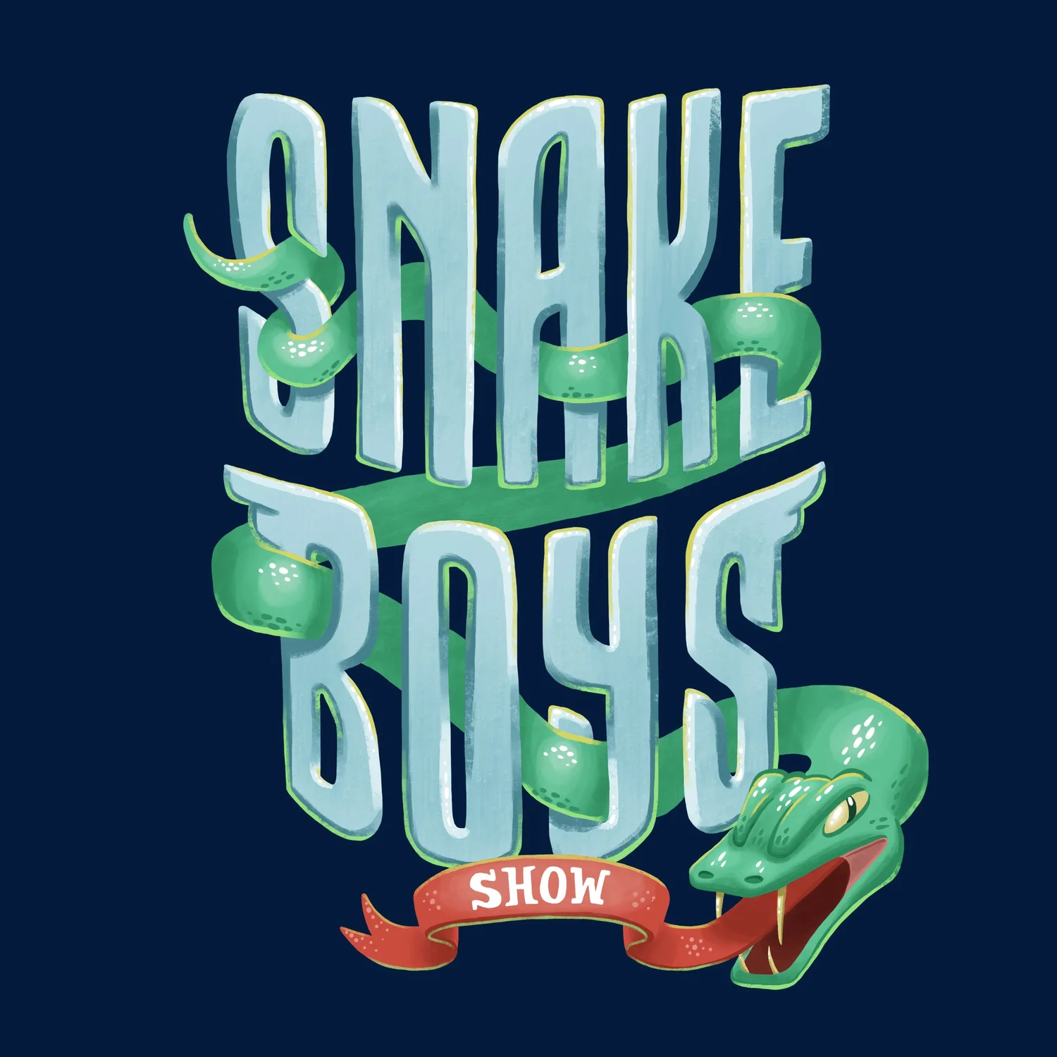 The Snake Boys Show podcast artwork