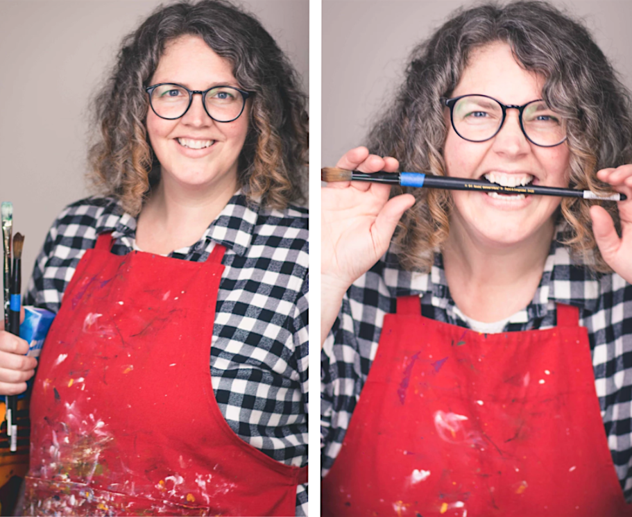 My first solo art show in Oregon!