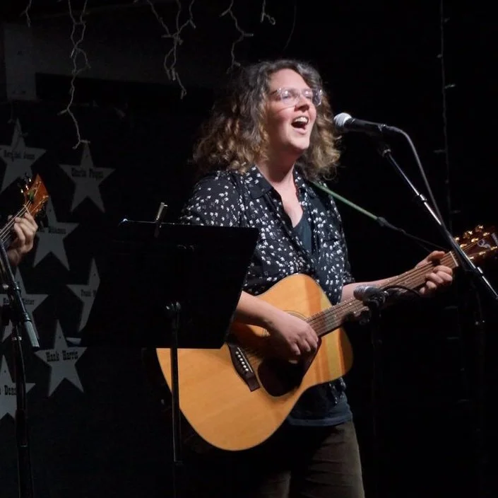 Singing at Pine Fest