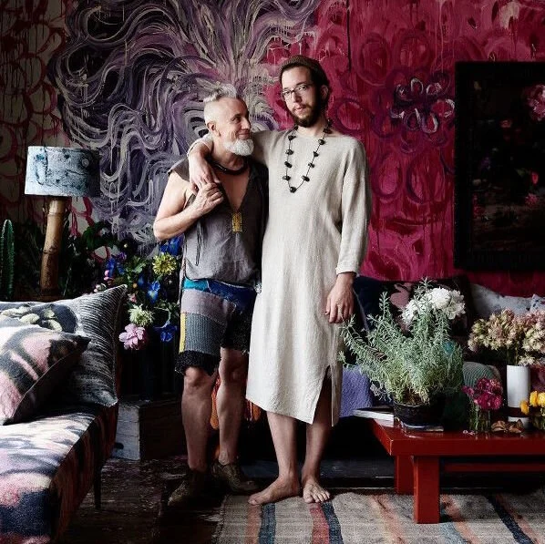 Artists Martyn Thompson &amp; Dove Drury Hornbuckle