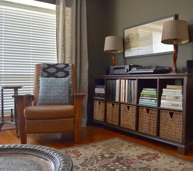 My Living Room Re-Do in Dallas