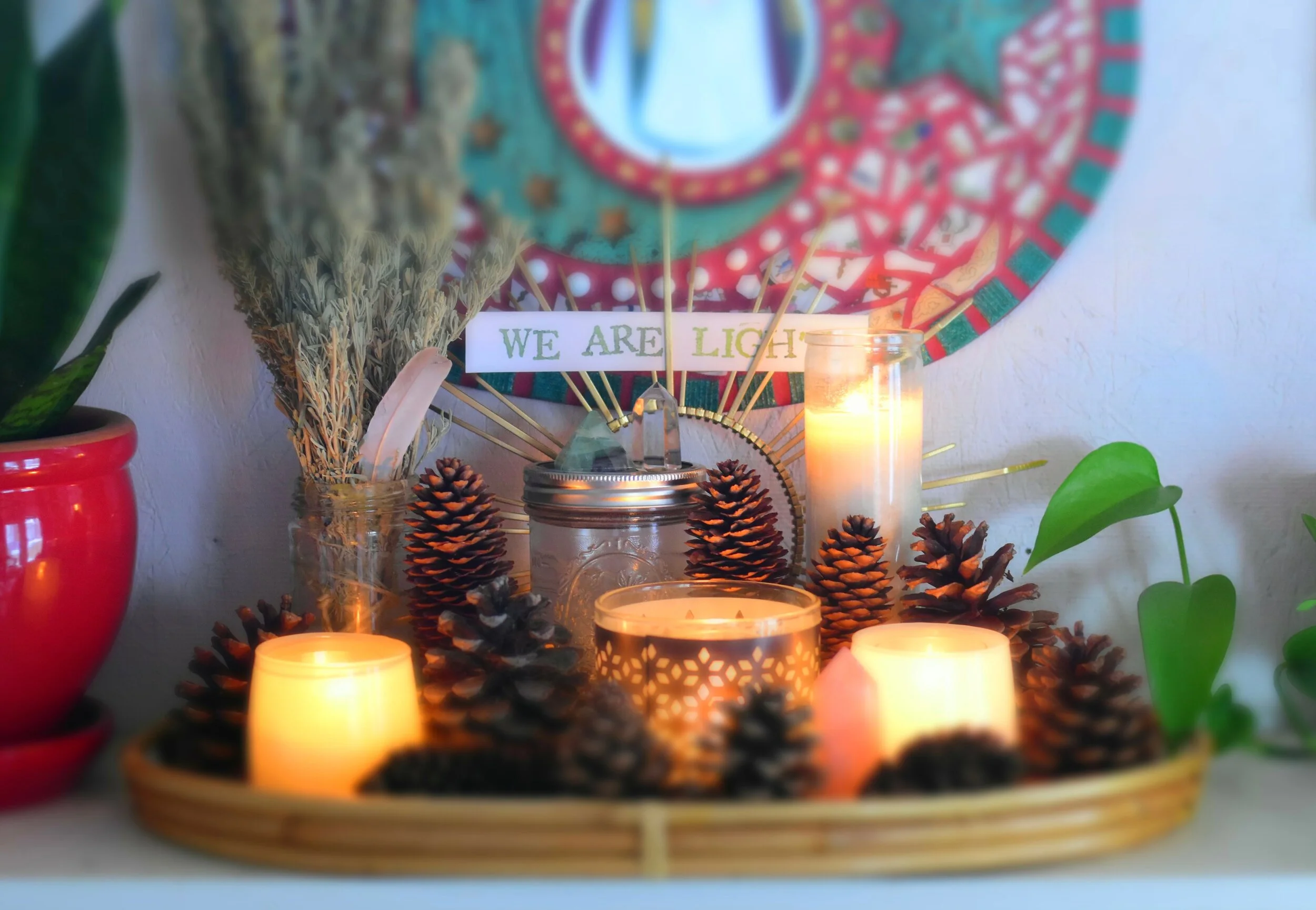 An Altar for Winter Solstice