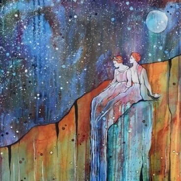 7X5 Print: Waterfall