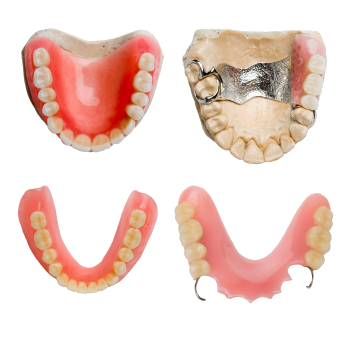 Dentures , False teeth, Repairs and relining by Worthing dentist. Cost estimate given.