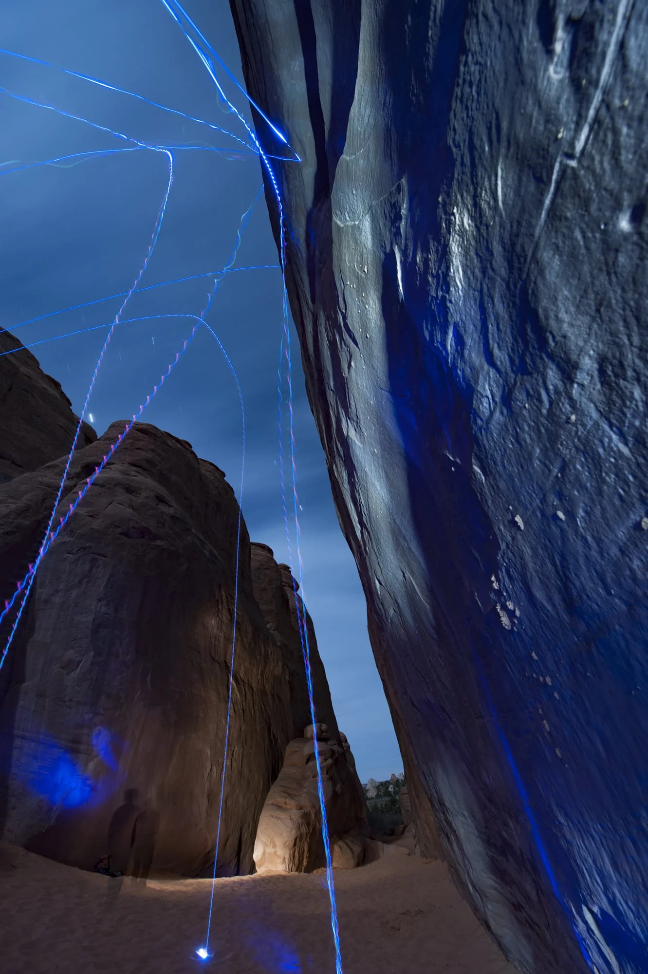 Adjacent to Sand Arch in Arches National Park, Utah © Matt Hill