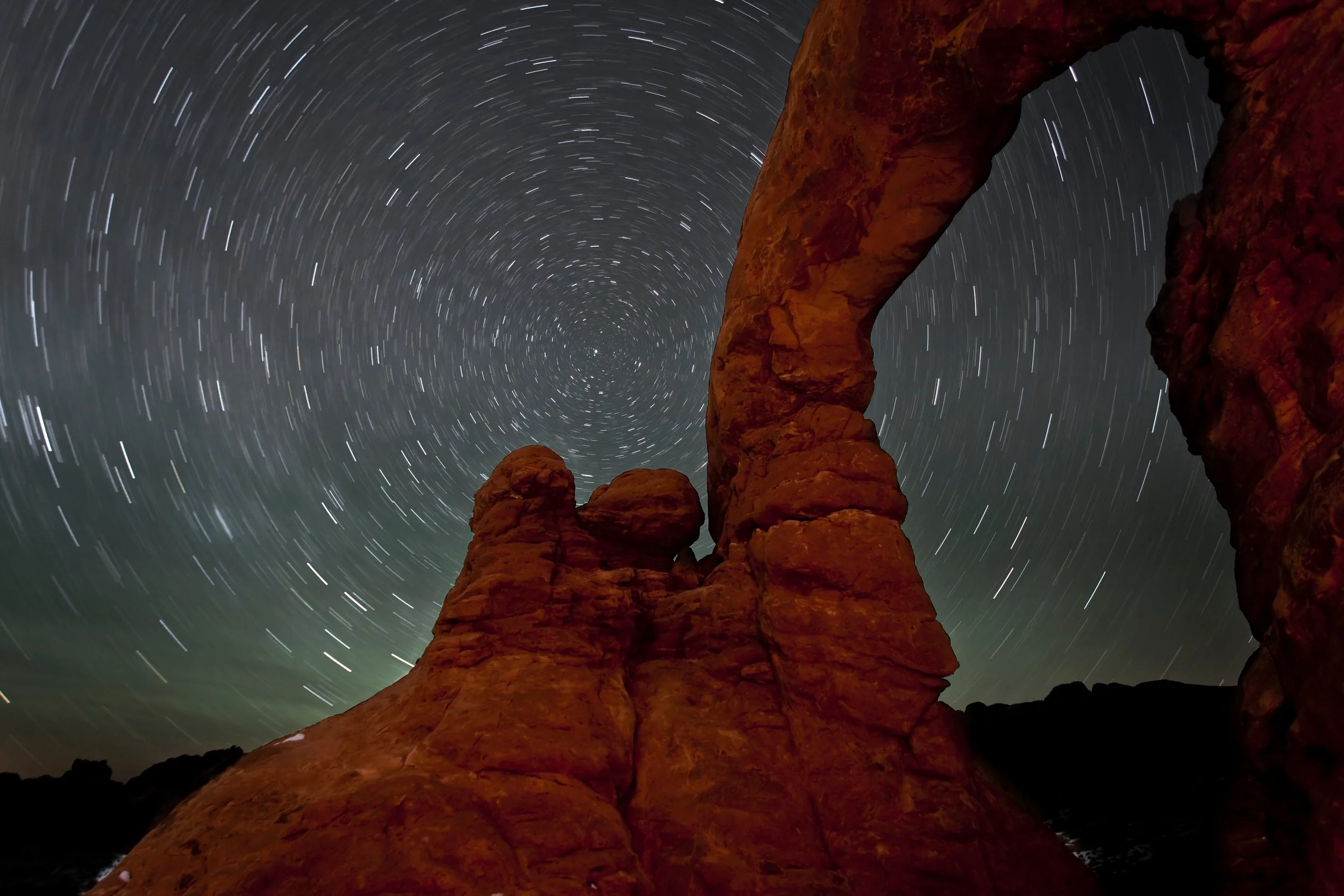 Turret Arch, Arches National Park. NPS Photo by Jacob W. Frank.