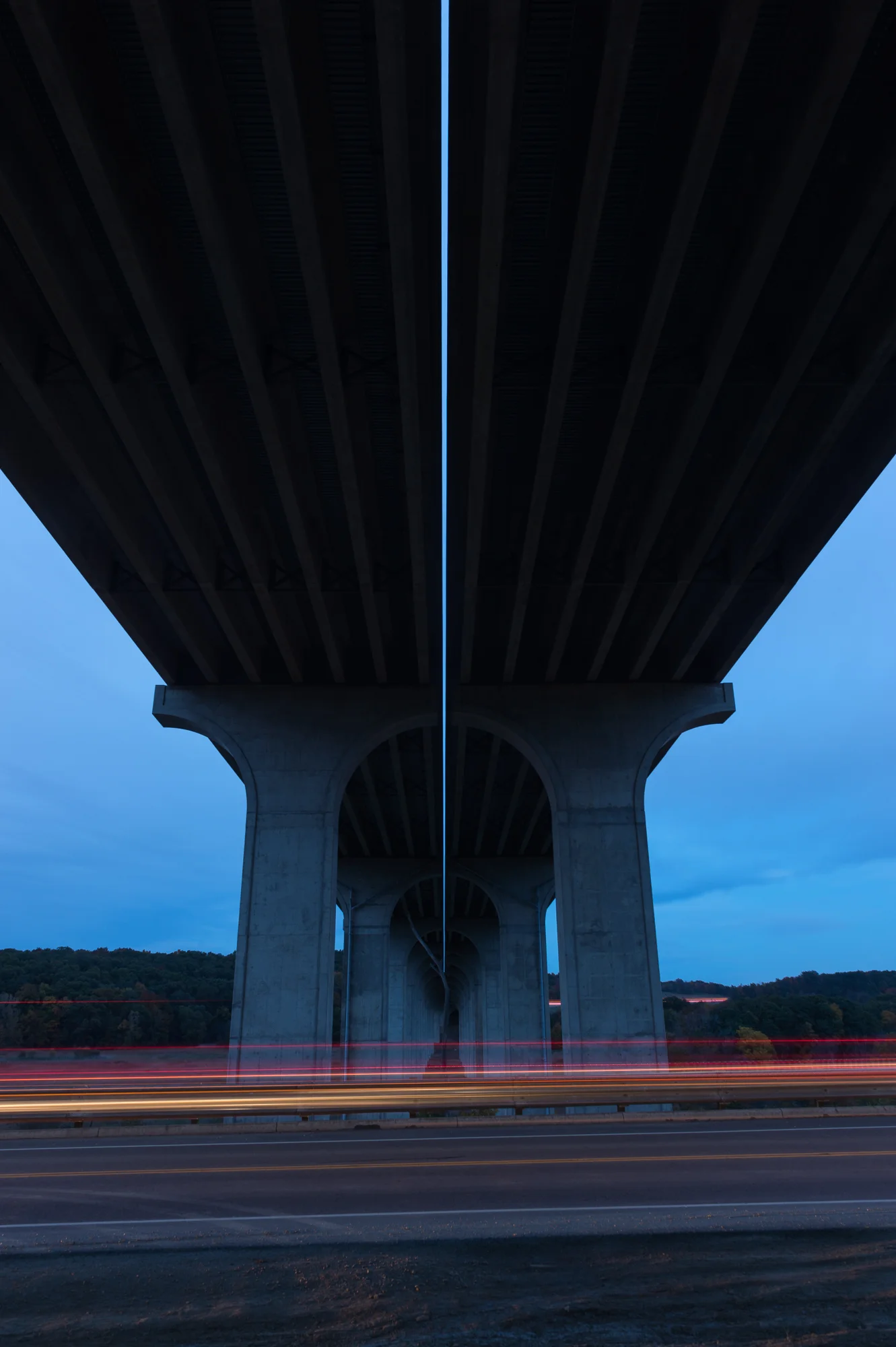 Figure 1: Test shot to determine composition and sky exposure