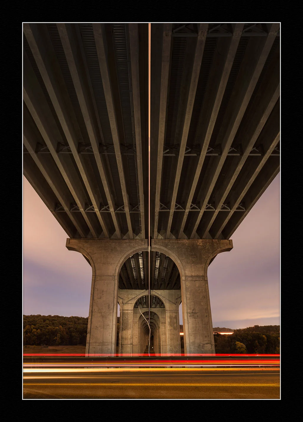 Under I-80, Cuyahoga Valley National Park. © 2016 Tim Cooper.