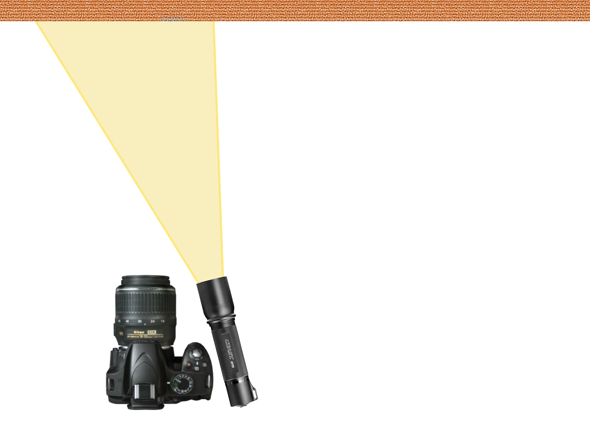 Figure 1. Painting at the same angle as the camera will produce the least-interesting version of your scene.