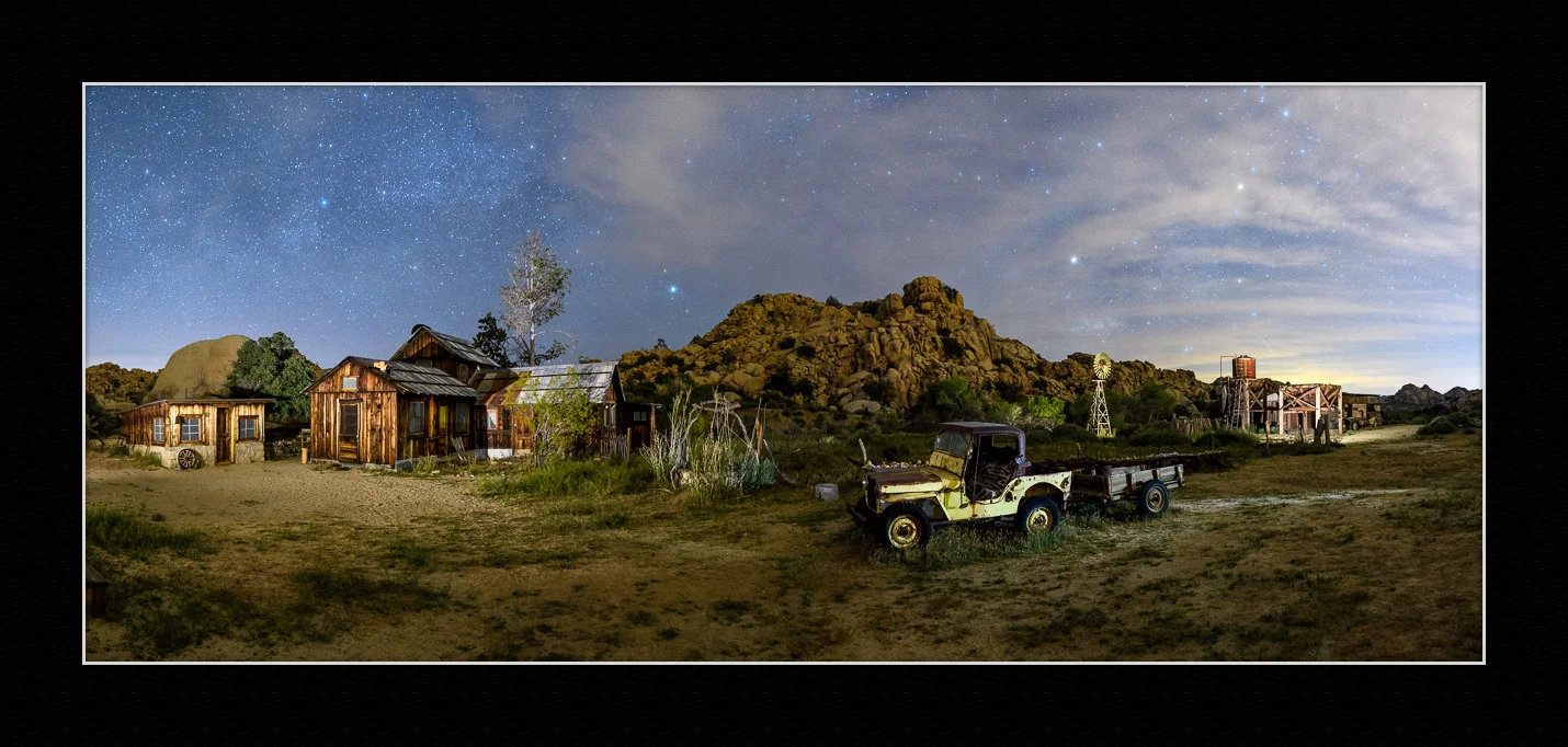 Desert Queen Ranch panorama, as team-photographed by our workshop, April 25, 2017. Photograph by Deane Hall, Jeannine Henebry, Romit Maity, Kurt O’Hare, Priscilla Spencer, Lance Keimig and Chris Nicholson.