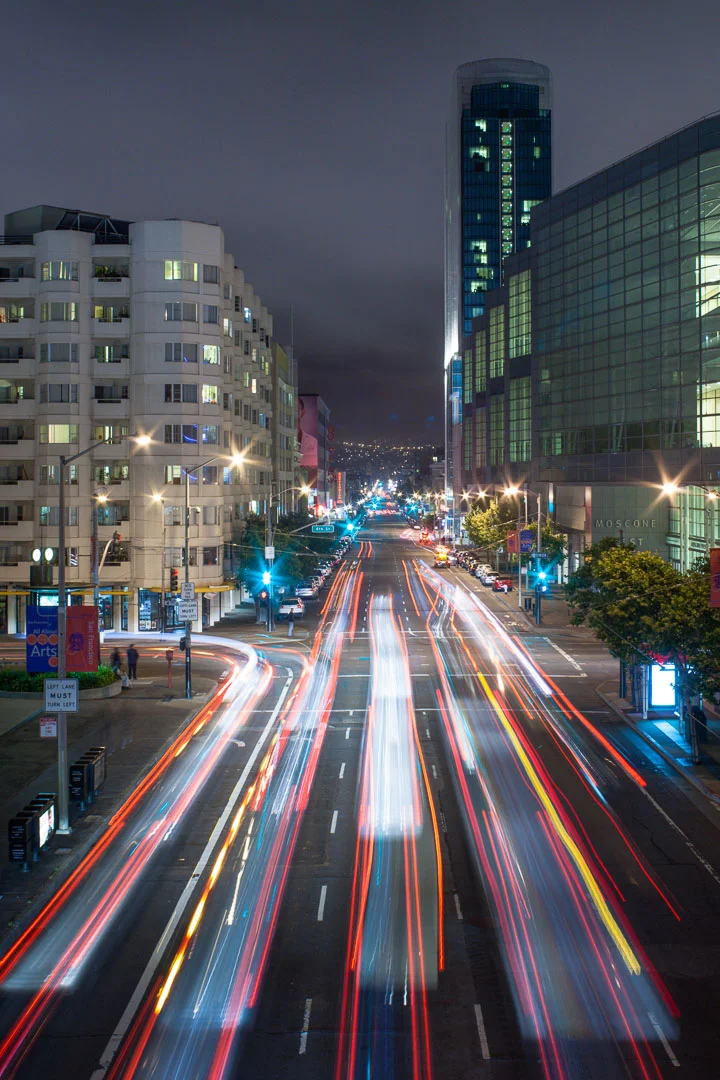 Yerba Buena Gardens, San Francisco. 6 seconds, f/8, ISO 160. Canon 5D Mark II , Nikon 28mm f/3.5 PC lens.