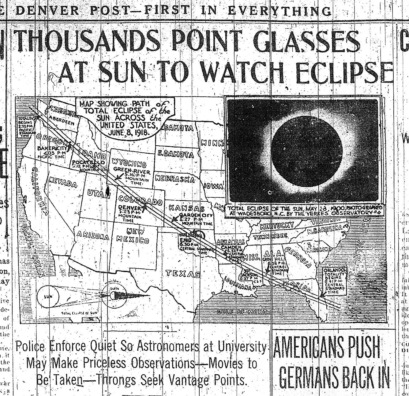 The last trans-U.S. total solar eclipse happened … well, awhile ago.