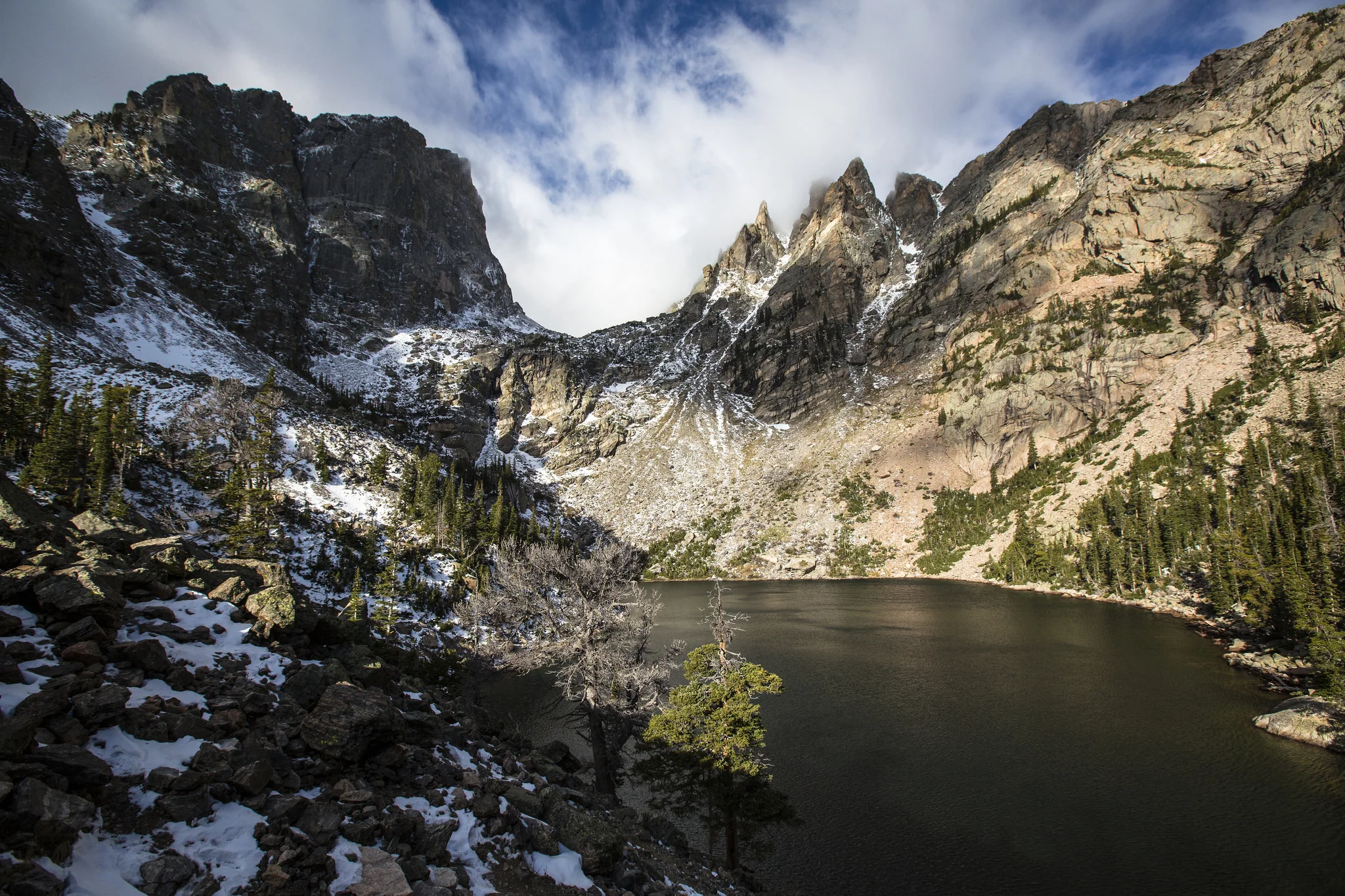 Emerald Lake. Photo by NPS/ Jacob W Frank .