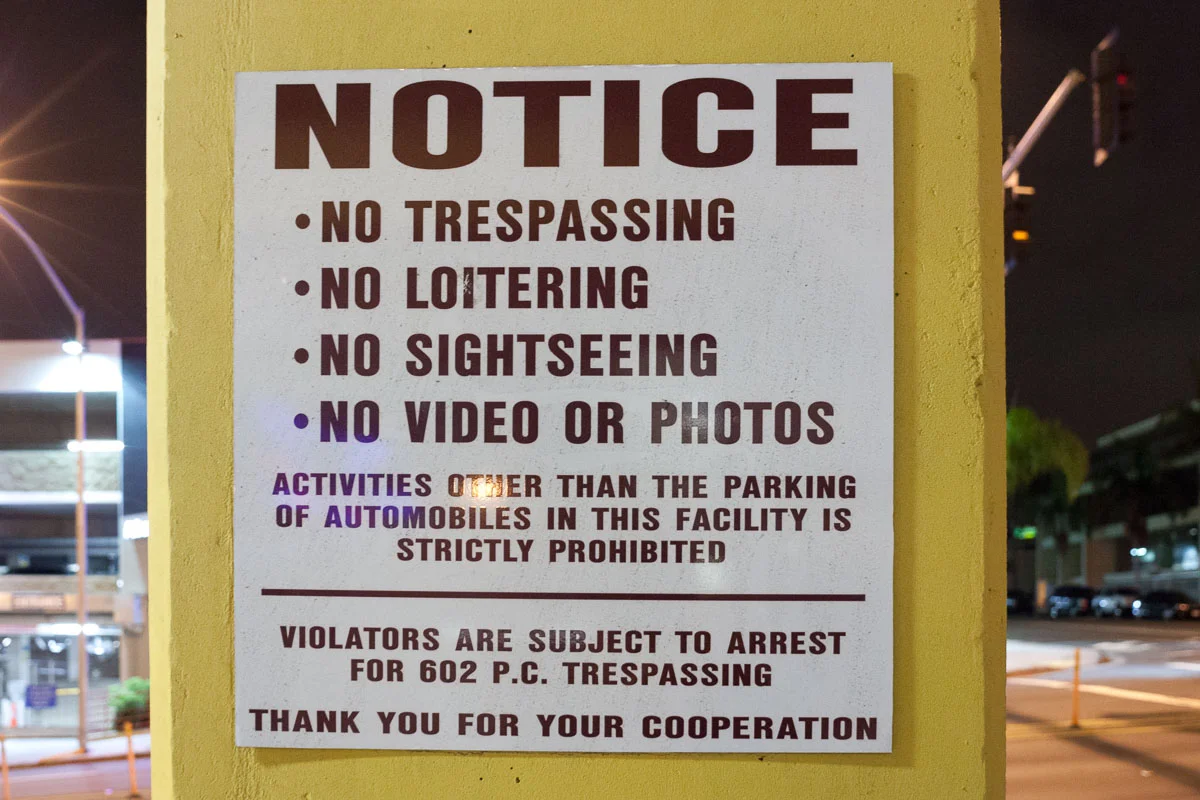 Balboa Park. It looks like they mean it.