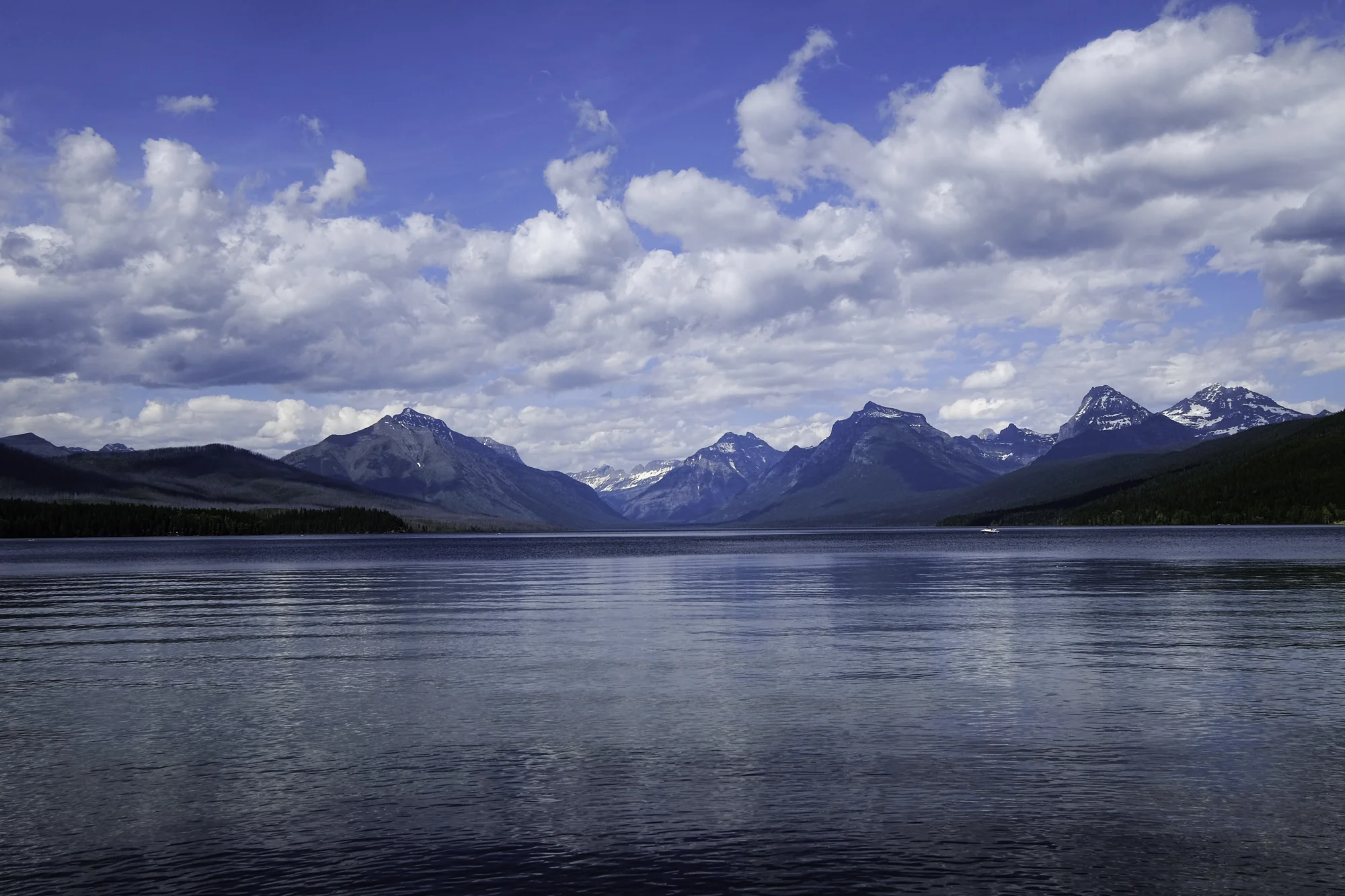 Scouting photo of Lake McDonald in Glacier National Park .