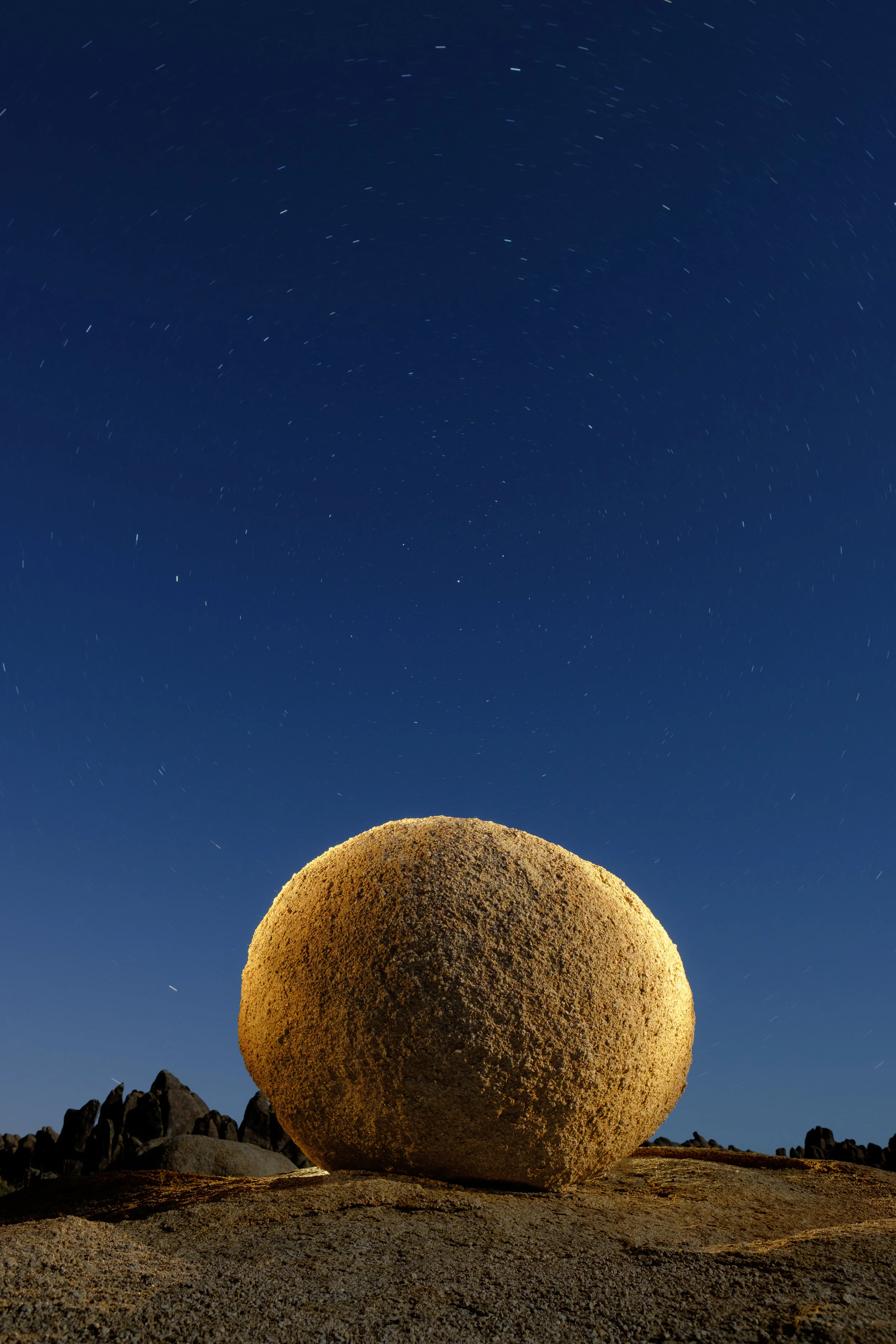 Add in light painting. 4 minutes, f/5.6, ISO 100.