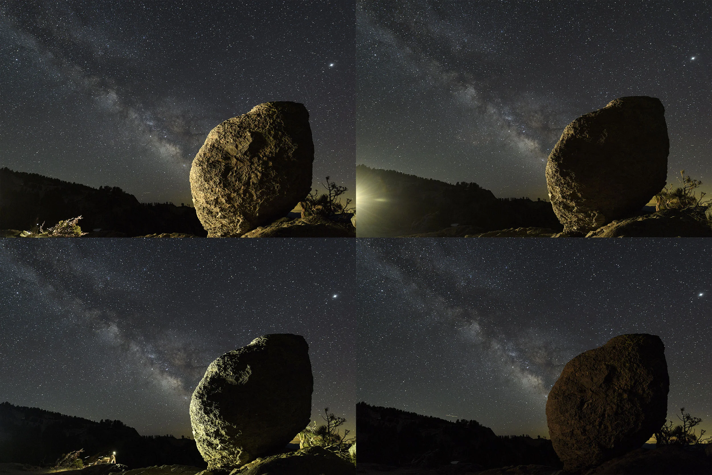 Failed iterations of my light painting approach. Or, rather, honing by trial and error.