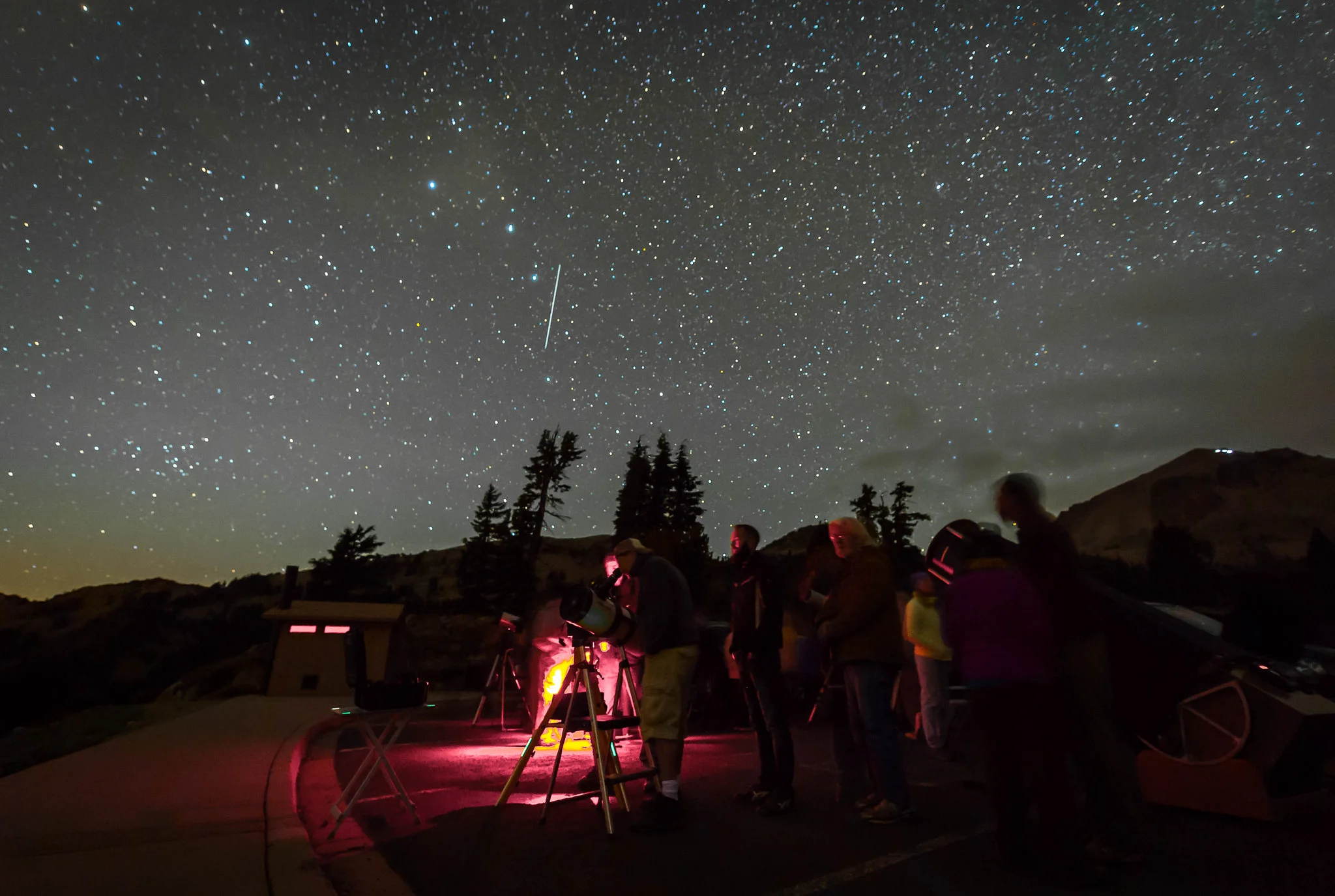 Lassen Volcanic National Park Dark Sky Festival. Photo by NPS/Alison Taggart-Barone.