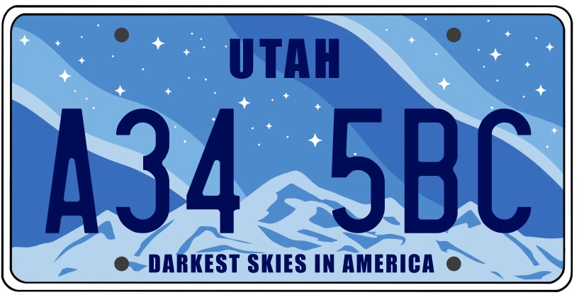 Utah's new license plate is so popular, there's a waitlist for it