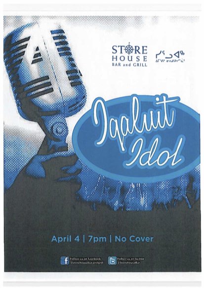 Iqaluit Idol (19+)