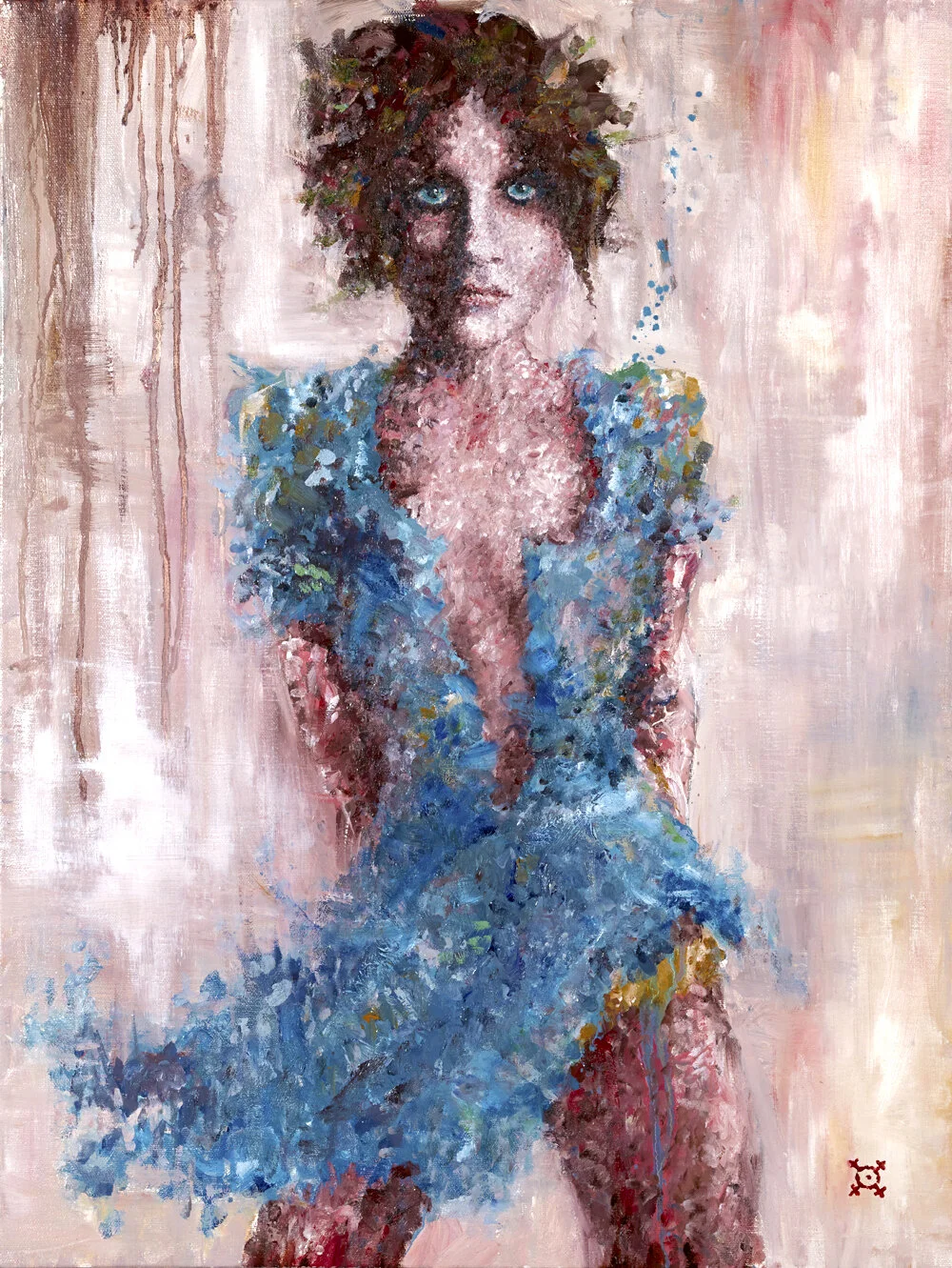 Wrapped in Blue