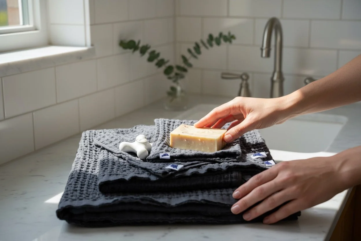 Iron Waffle Toweling