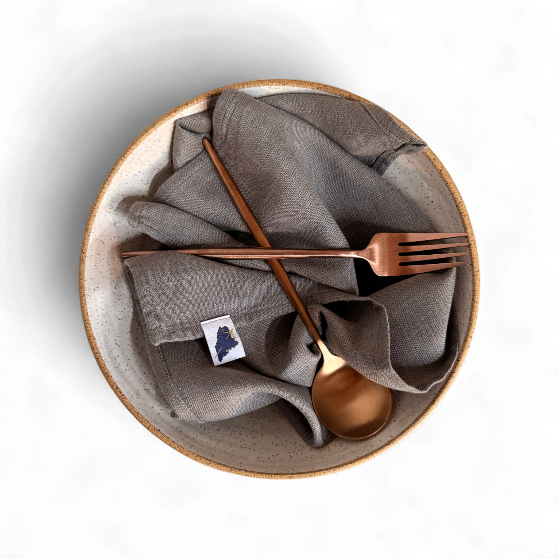 Stone Linen Napkins • 16" Square