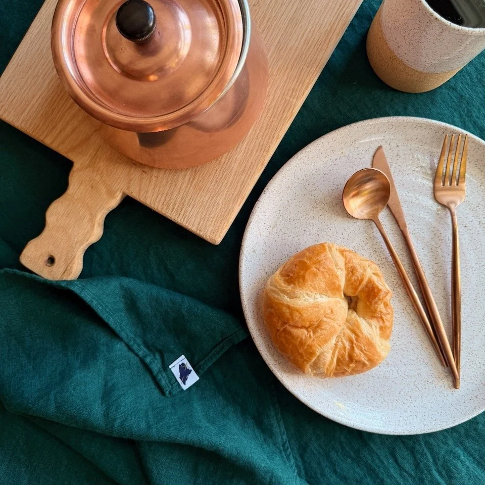 🪄 Your table deserves a little autumn magic! 

This month, take 15% off all tablecloths and runners ... the perfect backdrop for cozy dinners and festive gatherings. And as always, napkin deals come in twos: buy one, get the second 40% off. No code 