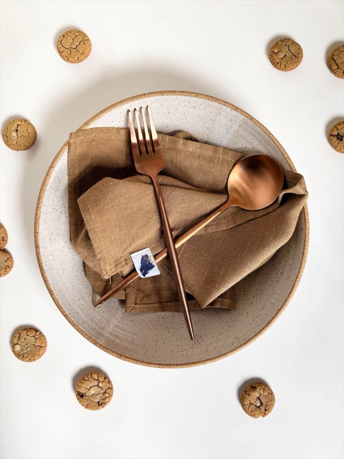 Ginger Linen Napkins • 16" Square