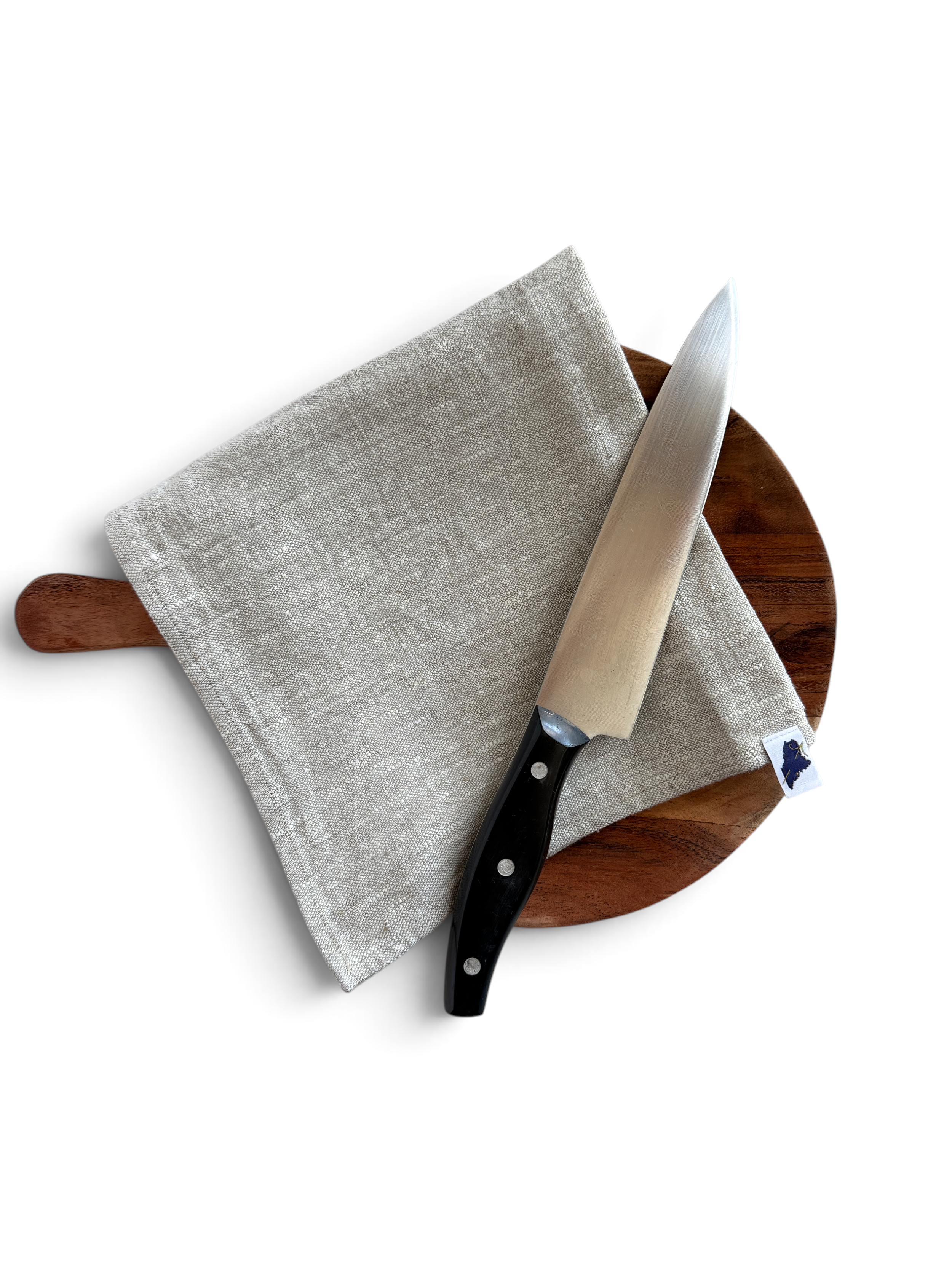 Oat Heavy Weight Linen Chef's Towel