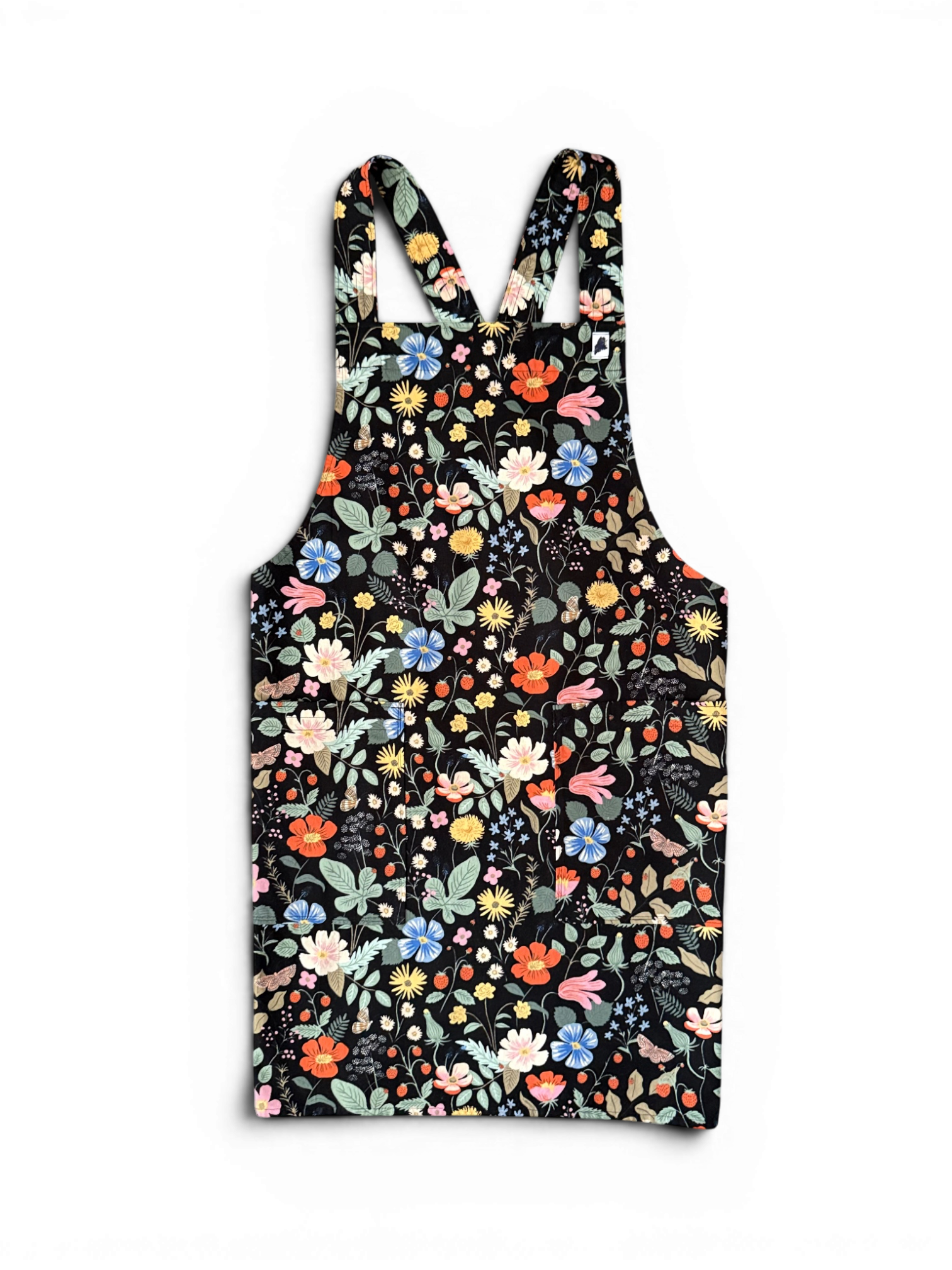 Crossback Apron • Strawberry Fields