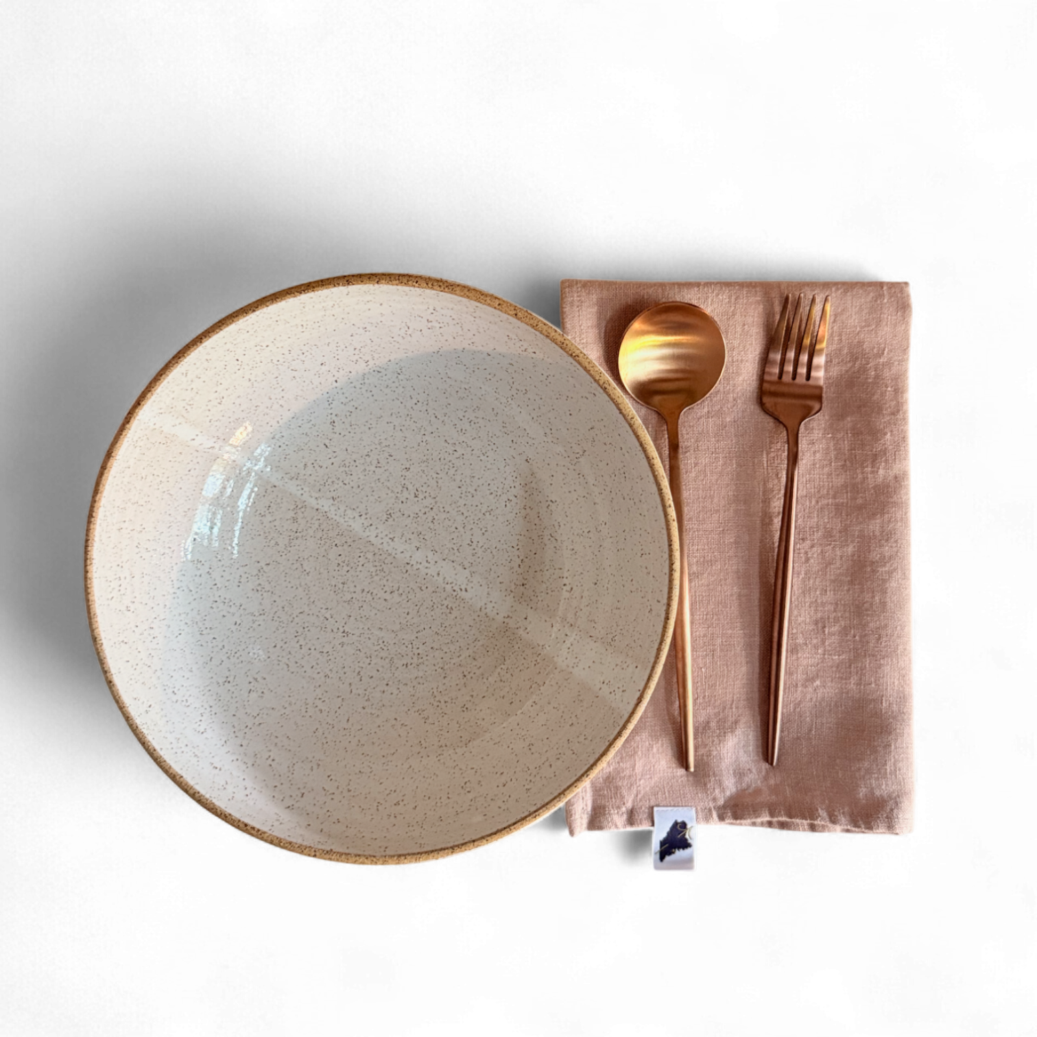 Rose Linen Napkins • 16" Square