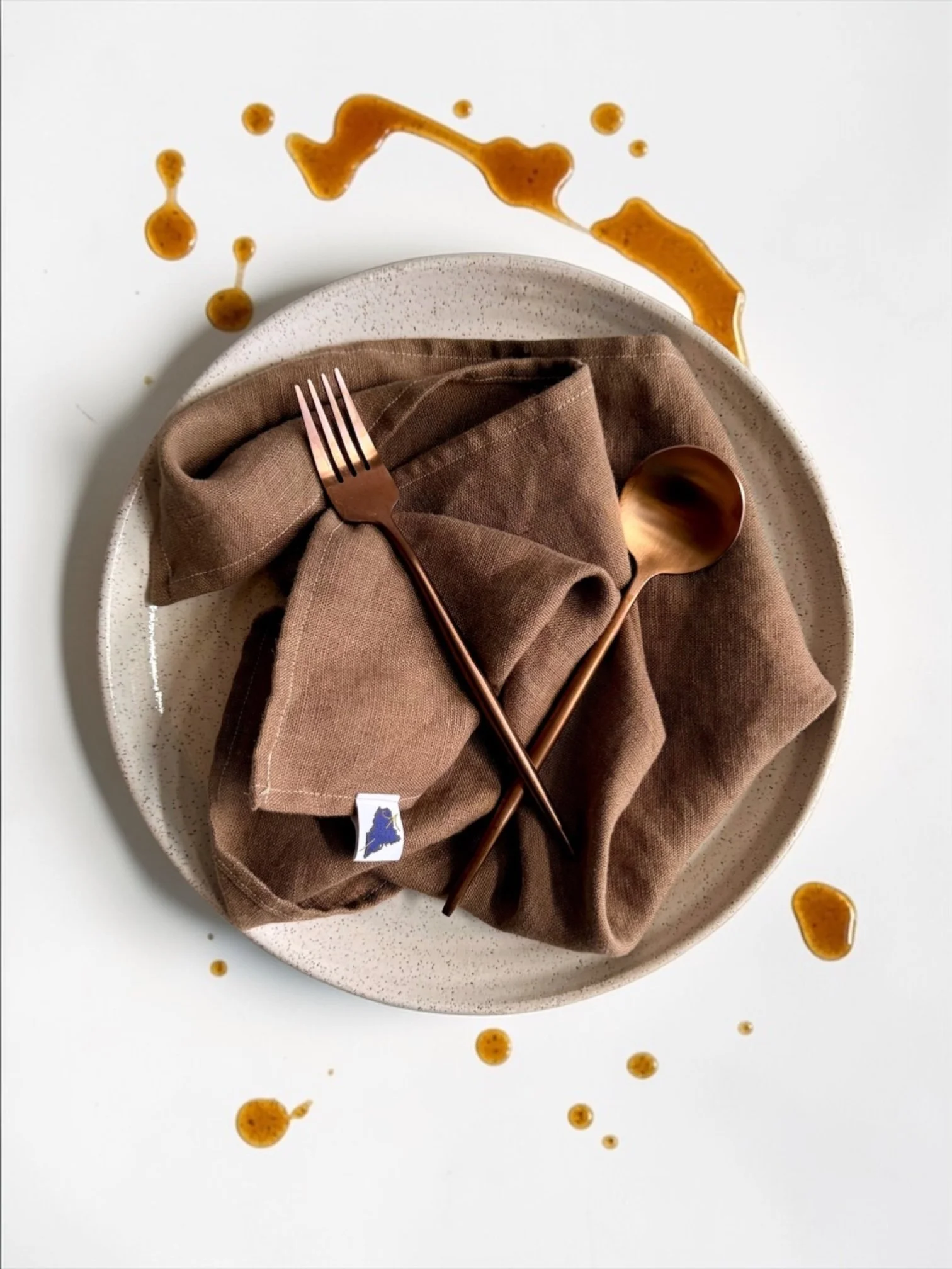 Maple Linen Napkins • 16" Square