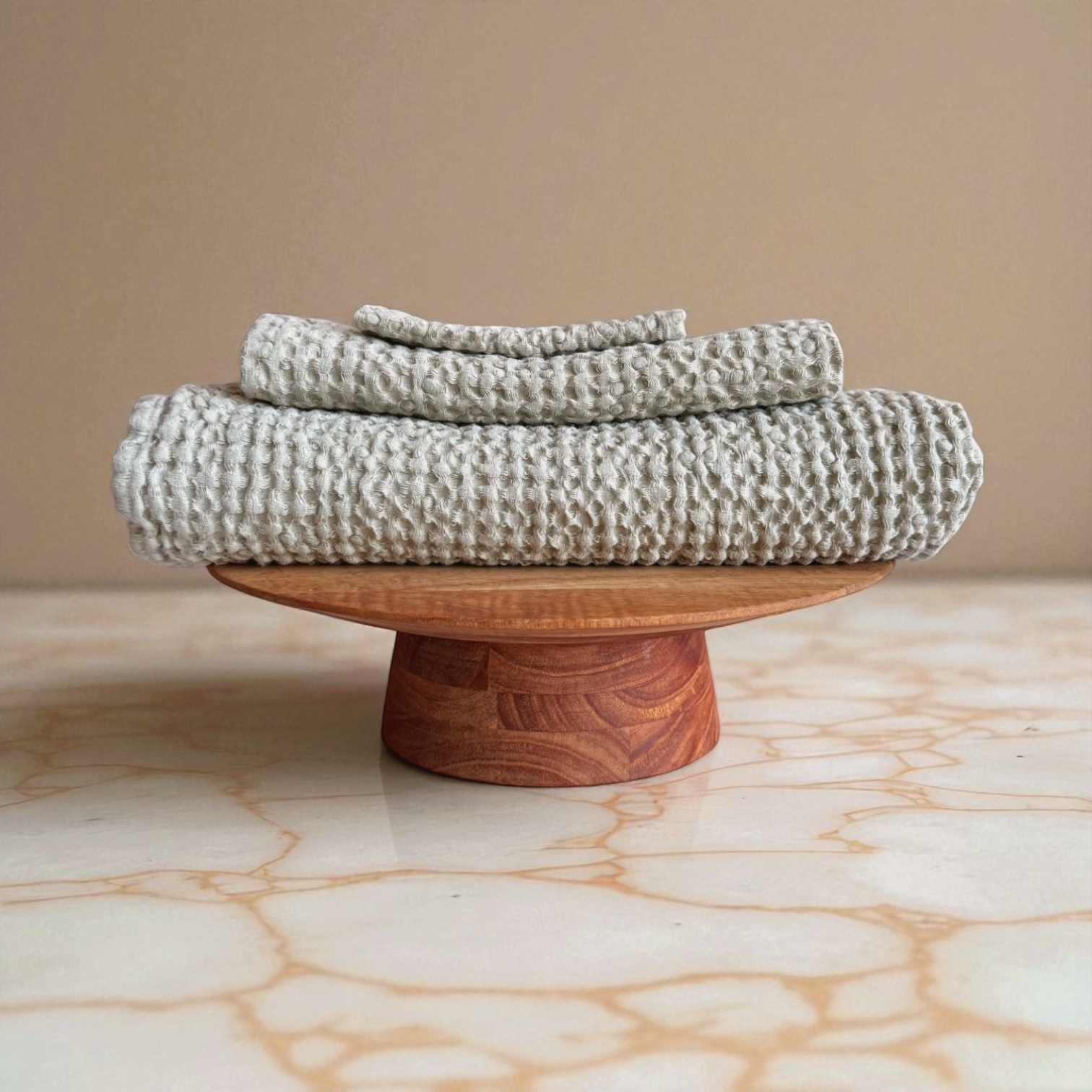Sand Waffle Toweling