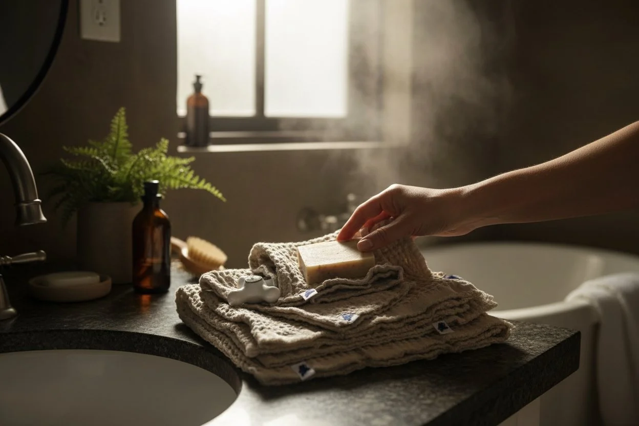 Sand Waffle Toweling