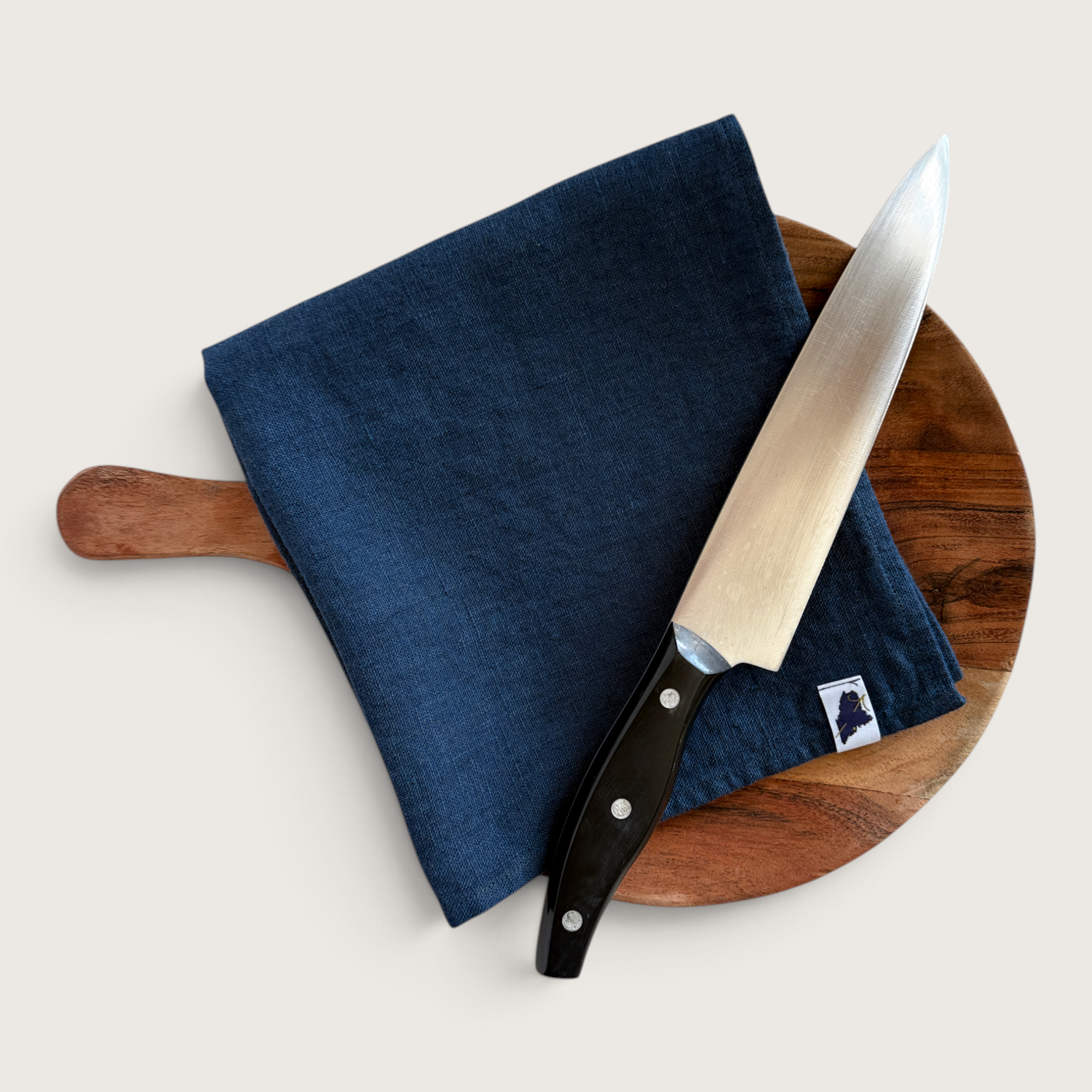 Elderberry Heavy Weight Linen Chef's Towel