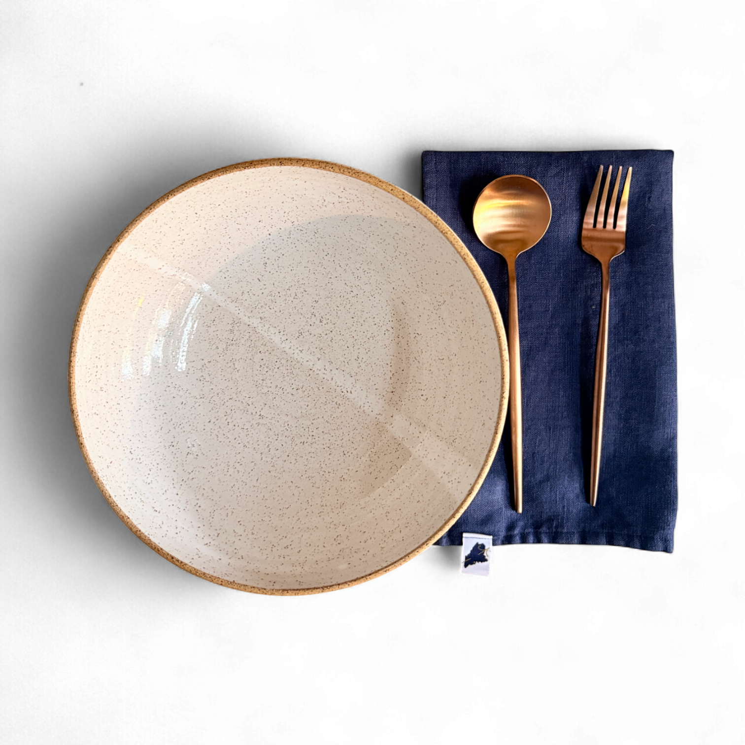 Blueberry Linen Napkins • 16" Square